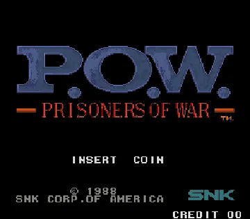 P.O.W. - Prisoners of War (US) screen shot title